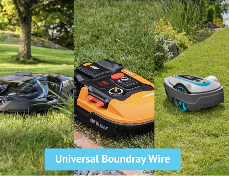 JAVEX Robotic Mower Boundary Wire [SupremeShield Protection]- Tinned Copper, Universal for Gardena, Husqvarvna, Worx & Other Auto-Mower Brands Installation Kit [3.8mm, 24x0.25mm, 3xShield], 328Ft - Image 4